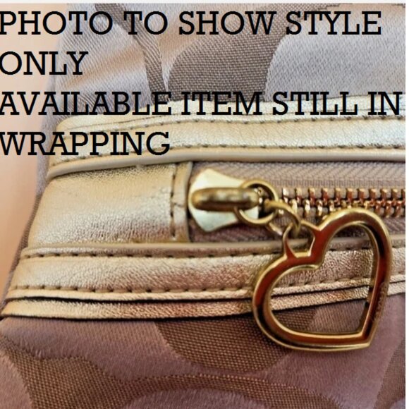 Coach Poppy Applique Shoulder Bag Pocket Tote F20099 Rare Limited Edition. NWT - Picture 15 of 15